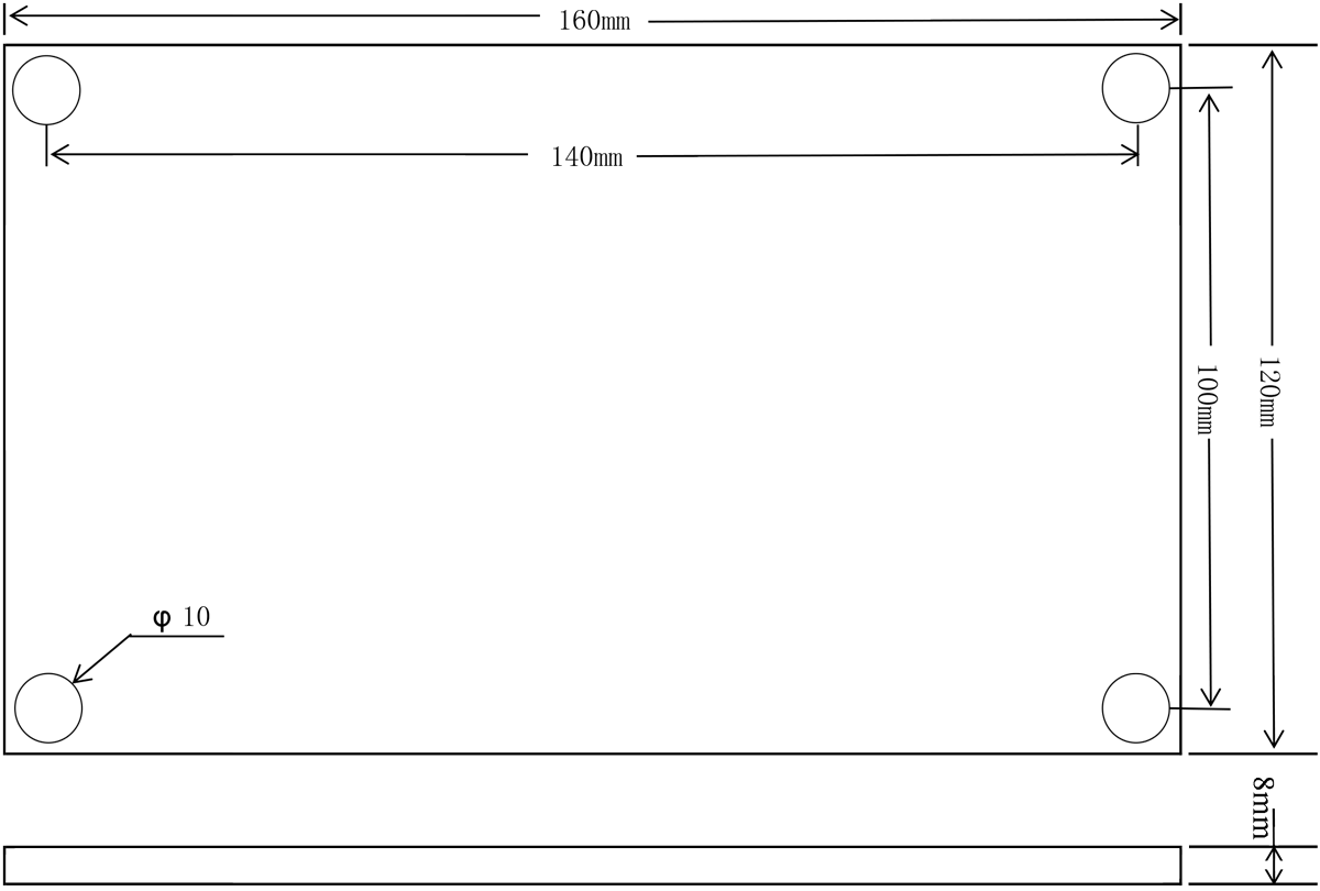 Installation Sizes of CURTIS Controller Assemblage 1212P-2502