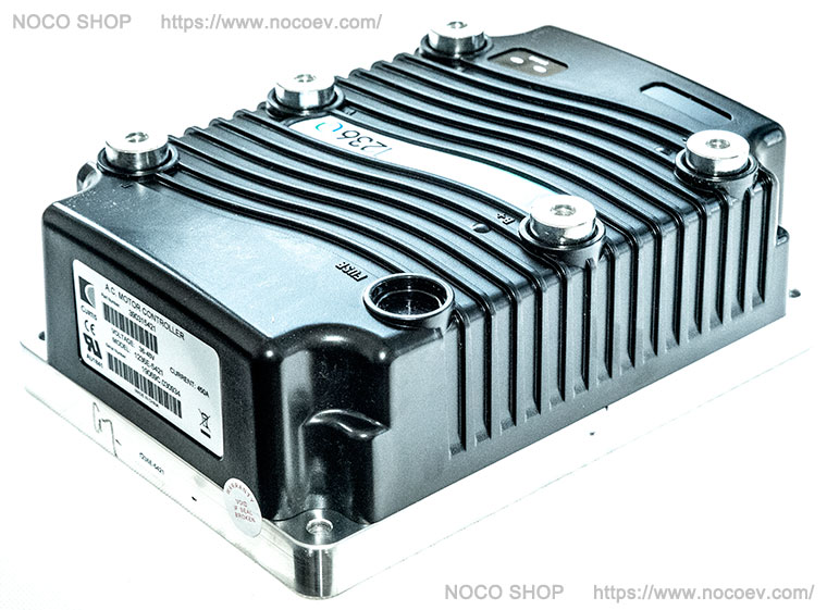 Programmable CURTIS AC Induction Motor Speed Controller, PMC Model 1236E-5421, 36-48V / 450A, Working with 0-5K or 0-5V Throttle