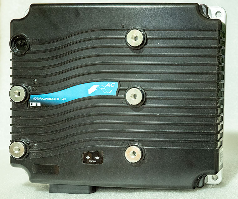 Programmable CURTIS AC Induction Motor Speed Controller, PMC Model 1238-6501, 48-80V / 550A, Working with 0-5K or 0-5V Throttle