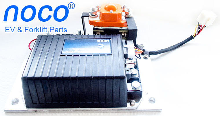 Programmable CURTIS DC SepEx Motor Speed Controller Assemblage 1243-4220 - 24V / 36V - 200A, pallet truck and light weight forklift traction motor control unit