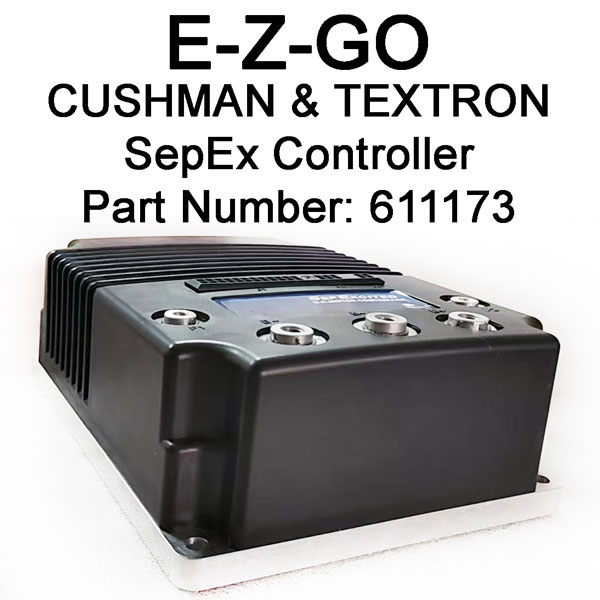 1268-5411, E-Z-GO / CUSHMAN / TEXTRON / TITAN Traction Motor Controller, Part Number 611173, Working with ITS (inductive throttle sensor) Throttle