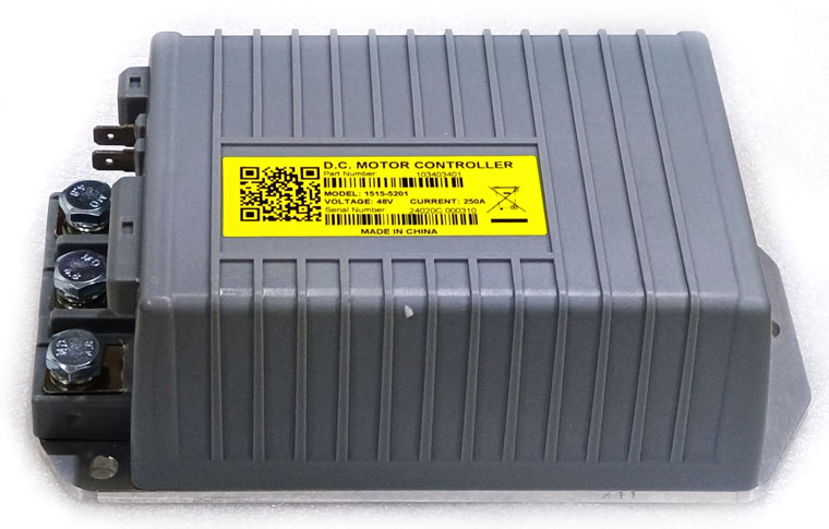 Club Car PRECEDENT Golf Cart Separately Excited Motor Speed Controller, Model 1515-5201, 48V - 250A, Club Car Part Number 103403401 / 103403402