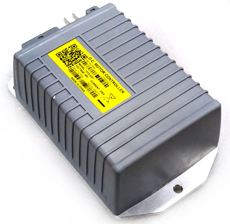 Club Car PRECEDENT Golf Cart Separately Excited Motor Speed Controller, Model 1515-5201, 48V - 250A, Club Car Part Number 103403401 / 103403402