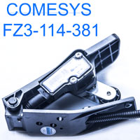 COMESYS Foot Pedal Throttle FZ3-114-381, Komatsu Arion Forklift Accelerator, Part Number 3BA-37-69115