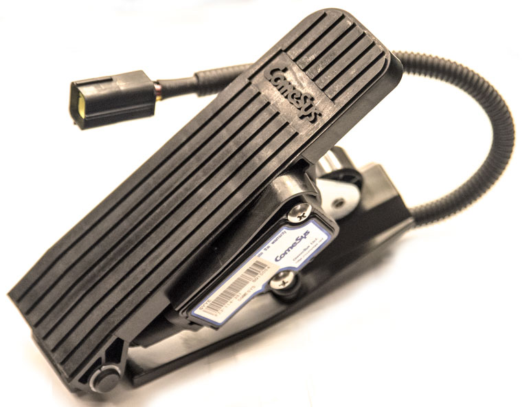 COMESYS Foot Pedal Throttle FZ3-114-381, Komatsu forklift accelerator 3BA-37-69115