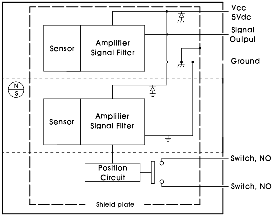 Wiring Diagram of COMESYS Foot Pedal Throttle FZ3-114-381, Komatsu forklift accelerator 3BA-37-69115