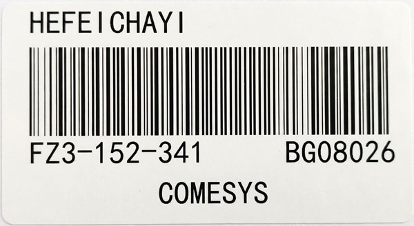 Product Code of COMESYS Throttle FZ3-152-341