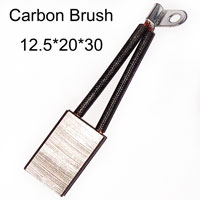 DC Motor Carbon Brush, Dimensions: 12.5x20x30, Side-Power Thruster Part