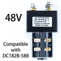 48V Motor Reversing DC Contactor DC182B-588, JLG Part Number 7022002