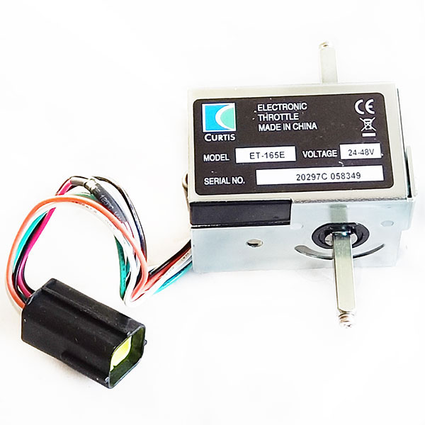 CURTIS ET-165E 0-5V Hall-Effect Throttle, Non-Contact Voltage Throttle With Forward And Reverse Signals