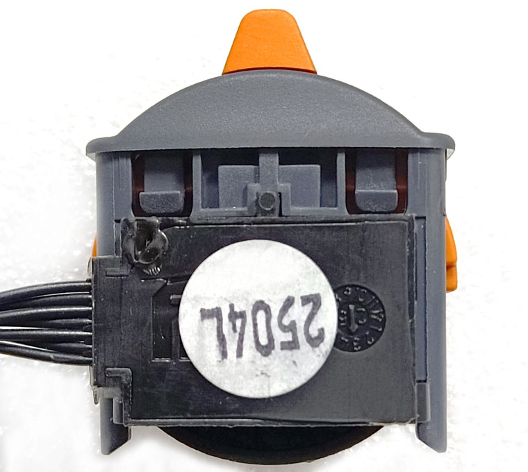 FREI POLLANA Thumbwheel 3023-00098-31 (3205-00323-OV), With Single-Ended Signal Centred, With Raise / Lower Symbo, Proportional Button / Slider / Toggle Switch
