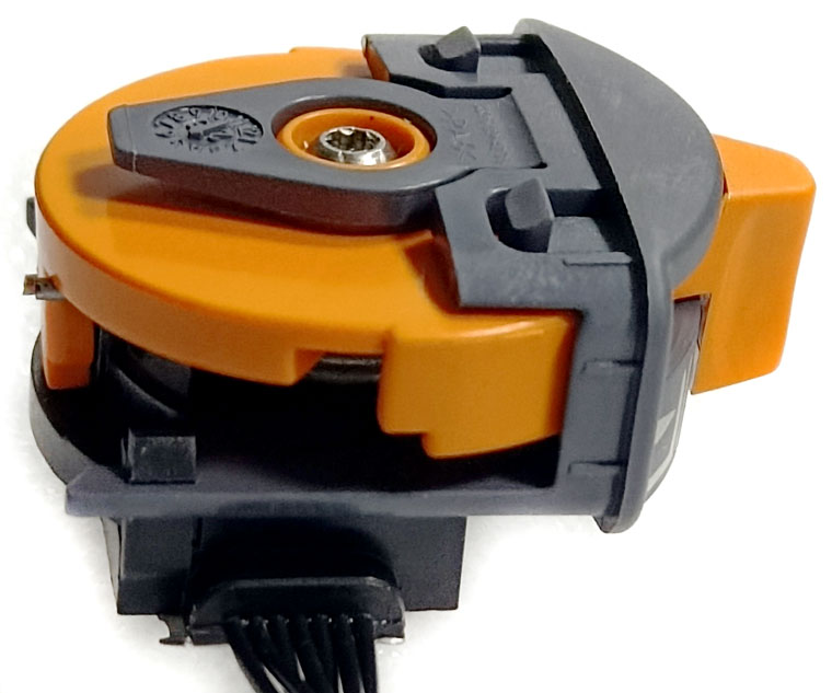 FREI POLLANA Thumbwheel 3023-00098-31 (3205-00323-OV), With Single-Ended Signal Centred, With Raise / Lower Symbo, Proportional Button / Slider / Toggle Switch