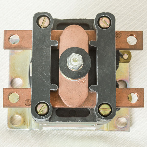 GE Single-Pole Single-Throw DC Contactor, 24V 150A DC Power Solenoid