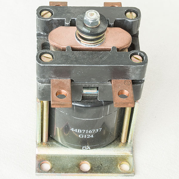 GE Single-Pole Single-Throw DC Contactor, 24V 150A DC Power Solenoid