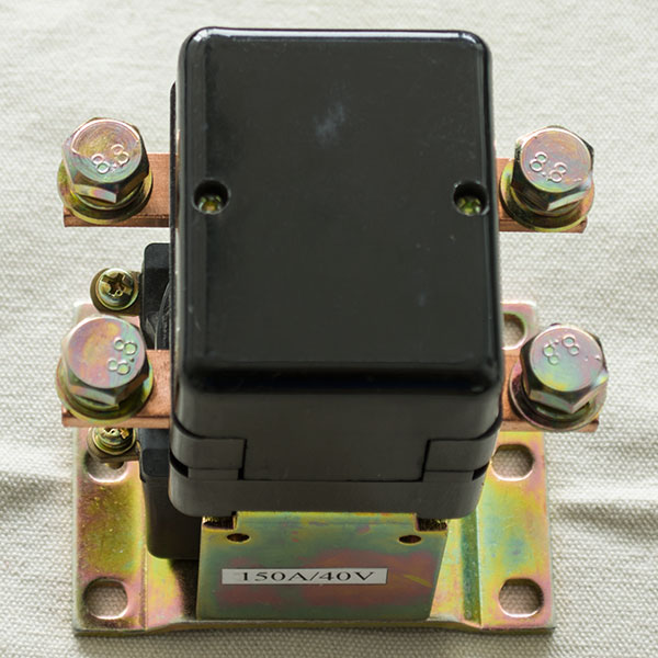 GE Single-Pole Single-Throw DC Contactor, 40V 150A DC Power Solenoid