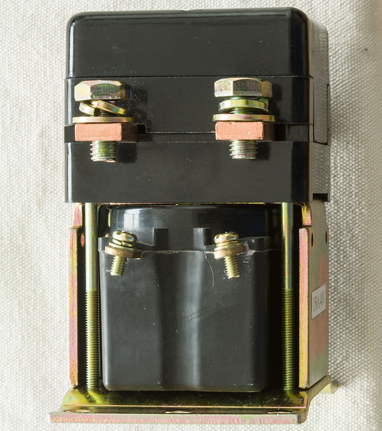 GE Single-Pole Single-Throw DC Contactor, 40V 150A DC Power Solenoid