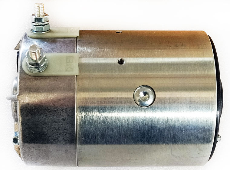 12V / 1.6kW MAHLE DC Motor AMJ5705 / AMJ5845, 12V Battery Powered Electric Vehicle Hydraulic Motor