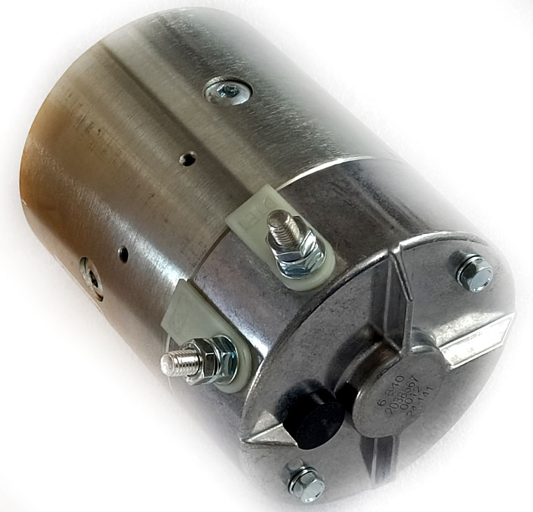 12V / 1.6kW MAHLE DC Motor AMJ5705 / AMJ5845, 12V Battery Powered Electric Vehicle Hydraulic Motor
