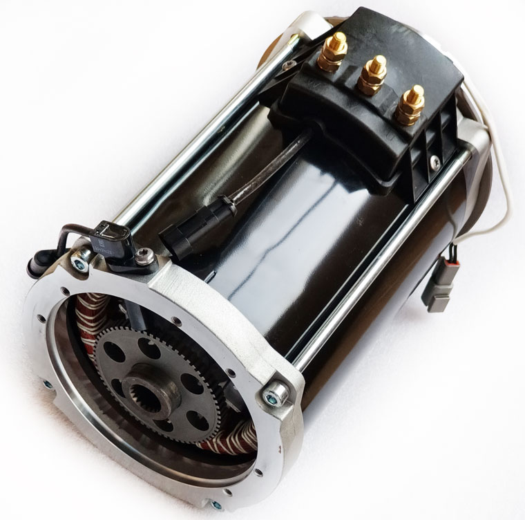 30V / 5.0kW MAHLE Three Phase AC Motor AMT7320, TOMBERLIN Golf Cart Utility Vehicle Traction Motor