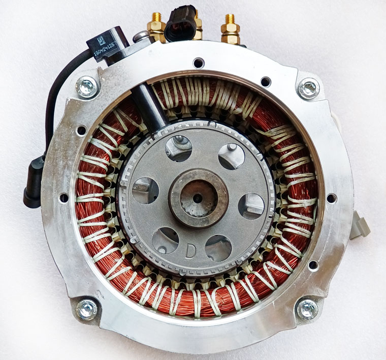 30V / 5.0kW MAHLE Three Phase AC Motor AMT7320, TOMBERLIN Golf Cart Utility Vehicle Traction Motor