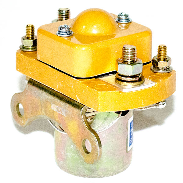 Closed Contact Chamber DC Contactor / Solenoid, Model MZJ-50D, rated for 50A continuous load