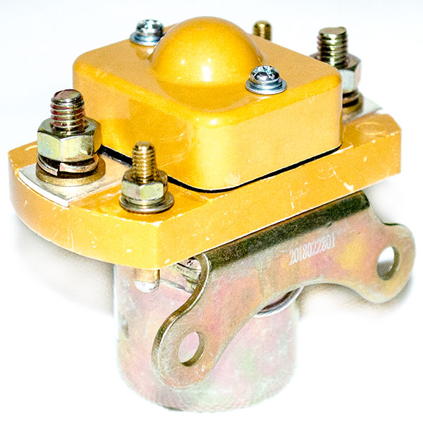 Closed Contact Chamber DC Contactor / Solenoid, Model MZJ-50D, rated for 50A continuous load