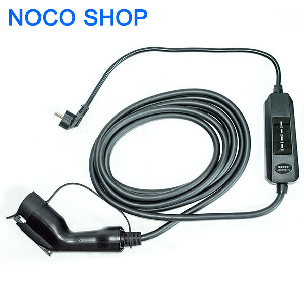 SAE J1772 J-Plug Electric Vehicle Battery Power Charging Gun With Control Box, 2.5 meter EV Power Cable