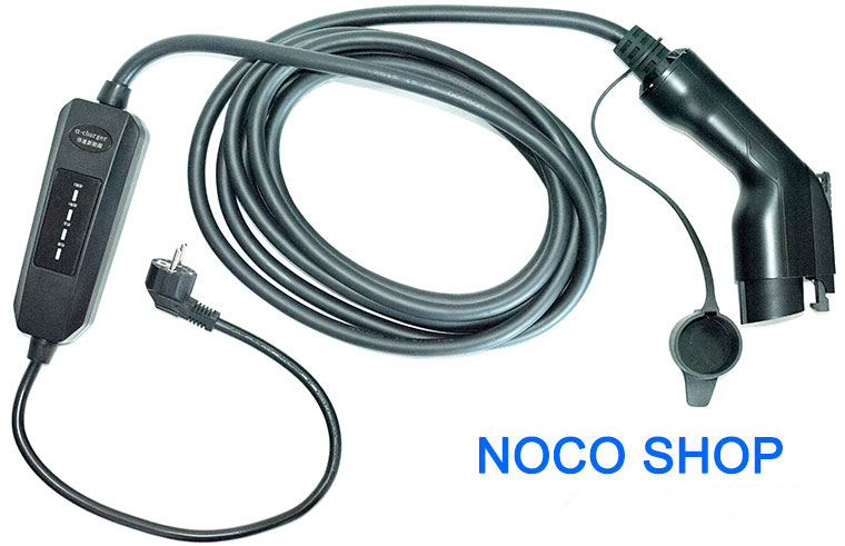 Electric Vehicle 16A AC Charging Gun, 220V / 110V AC Power Charging Gun With 2.5 meters Cable