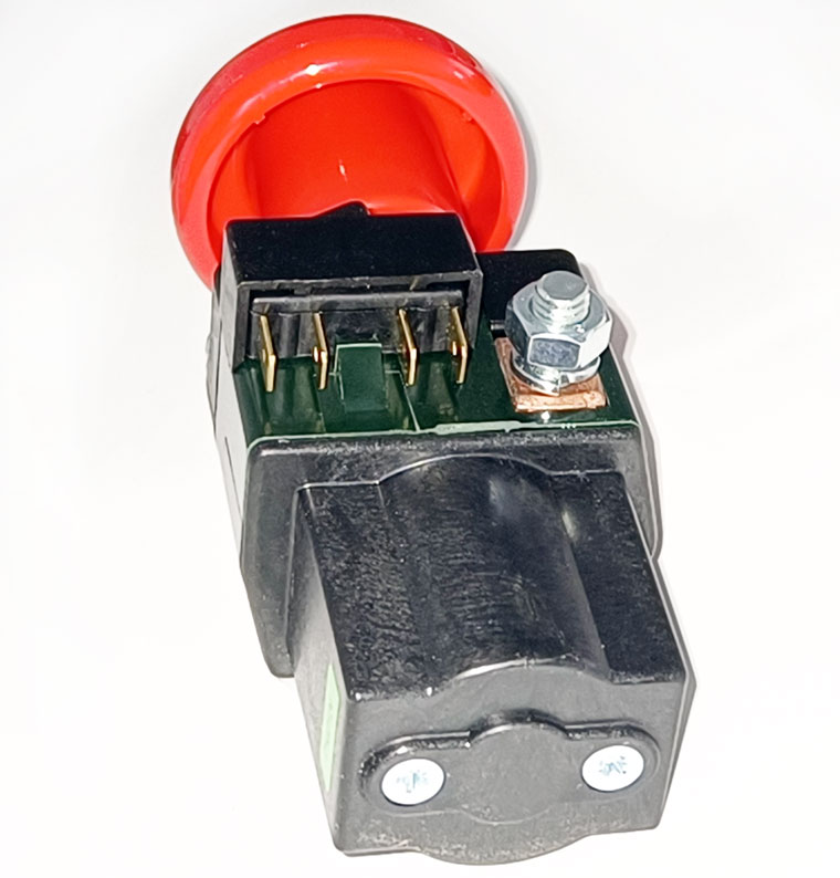 Abright SD200A-16 Emergency Disconnect Switch, 24V 125A, With Auxiliary Contact