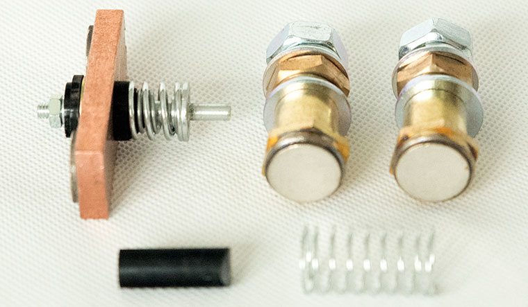 Albright / CURTIS SW200 DC Contactor Repair Kit, Forklift / Golf Cart Solenoid Fast Service Kit