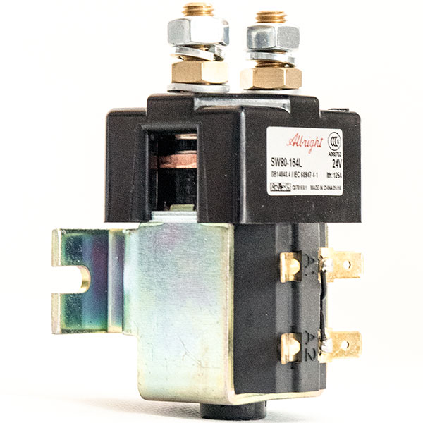 Abright SW80-164L DC Contactor, 24V 125A CO