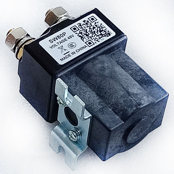 125A Sealed Type DC Contactor, Model SW80P, Compatible With Albright SW80P Solenoid