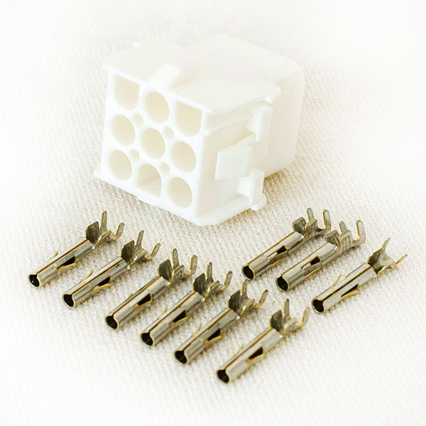 TE connector 350782-1 with socket contact 350536-1, mating connector for DTJ07401B-H MCU