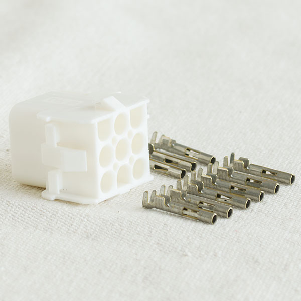 TE connector 350782-1 with socket contact 350536-1, mating connector for DTJ07401B-H MCU