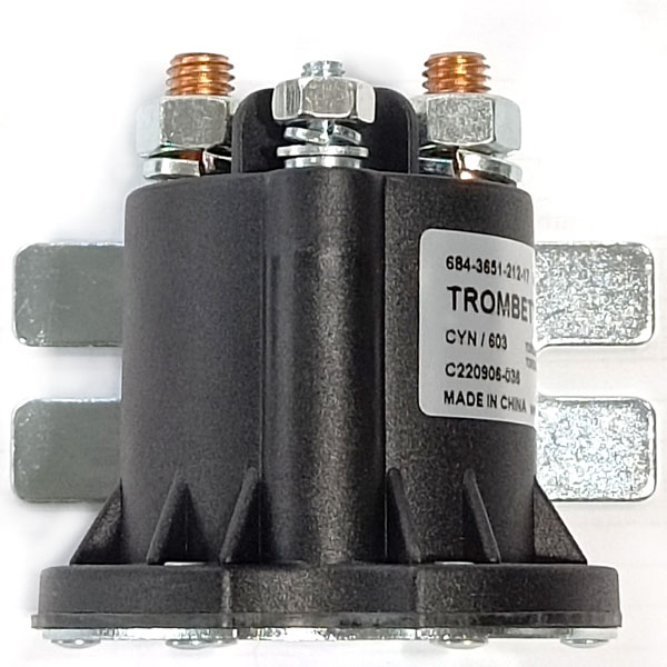 36V TROMBETTA PowerSeal DC Contactor 684-3651, With Flat type L Shape Bracket