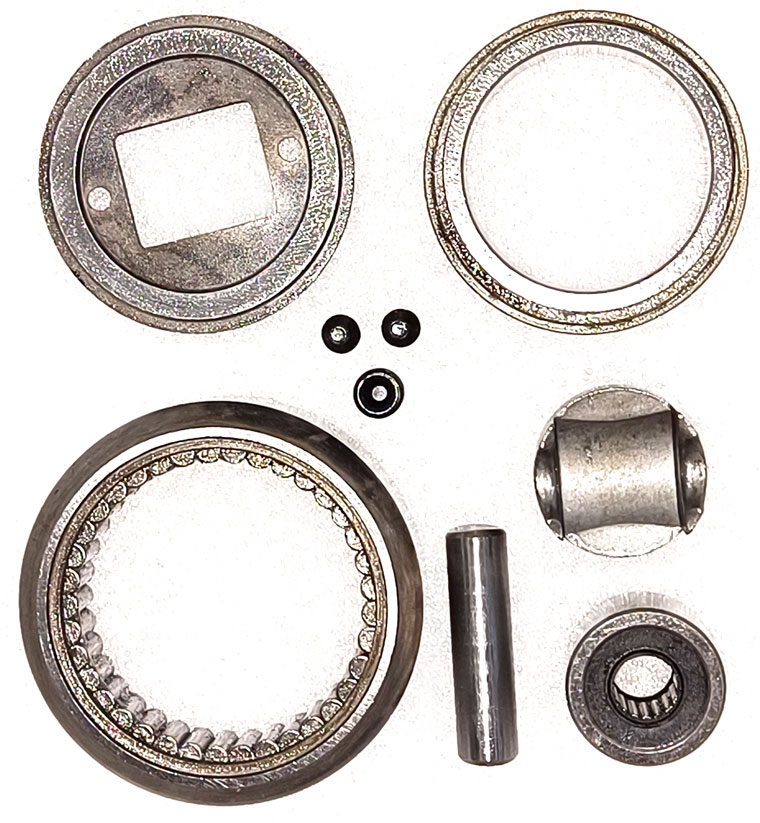  77.7 / 77.5 Mast Rolle, XILIN CDD15Z Pallet Truck Roller Bearing, Bore Diameter 46mm