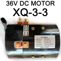 36V DC Series Motor XQ-3-3, 36V / 3 kW