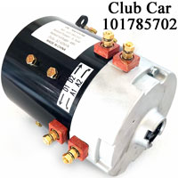36V / 48V DC Series Winding Motor, Club Car DS Carryall traction motor, part number 101785702 / 101785704, XQ-3.75HP, YAMAHA JG6-H1890-00, GE 5BC58JBS6335 / D378