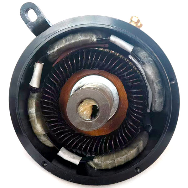 36V / 48V DC Series Winding Motor, Club Car Part Number 101785702 / 101785704, Golf Cart Drive Motor, Compatible with XQ-3.75HP / GE 5BC58JBS6335, Shaft with 10 Teeth External spline
