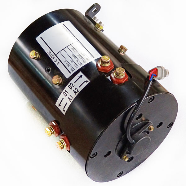 36V / 48V DC Series Winding Motor for Club Car DS Golf Carts, with 10-Teeth Spline