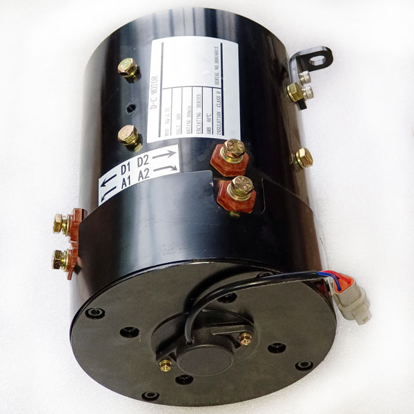 36V / 48V DC Series Winding Motor for Club Car DS Golf Carts, with 10-Teeth Spline