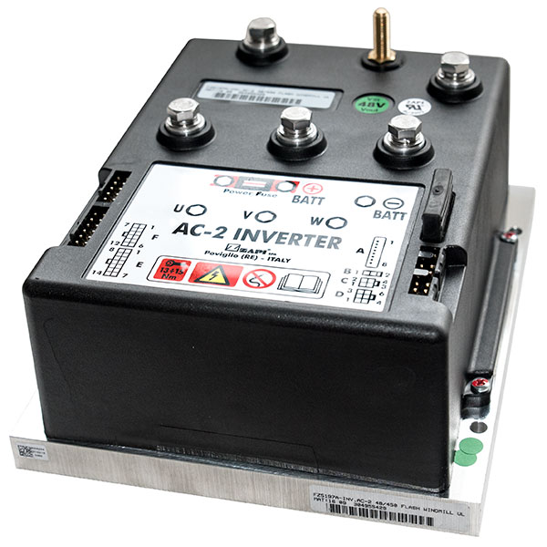 ZAPI Atech Goldwind AC Power Inverter, Working With 60V Super Capacitor And NG5 Charger
