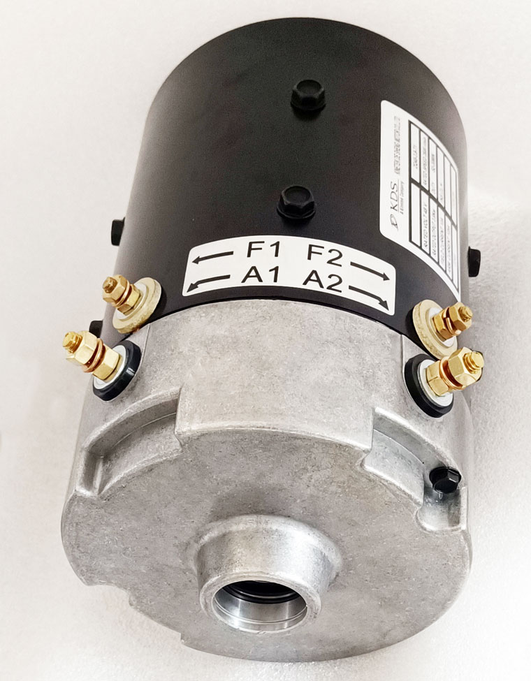 48V 3.8kW DC SepEx Motor ZQ48-3.8-T1, E-Z-GO 612624 / 624105, AMD DL9-4006